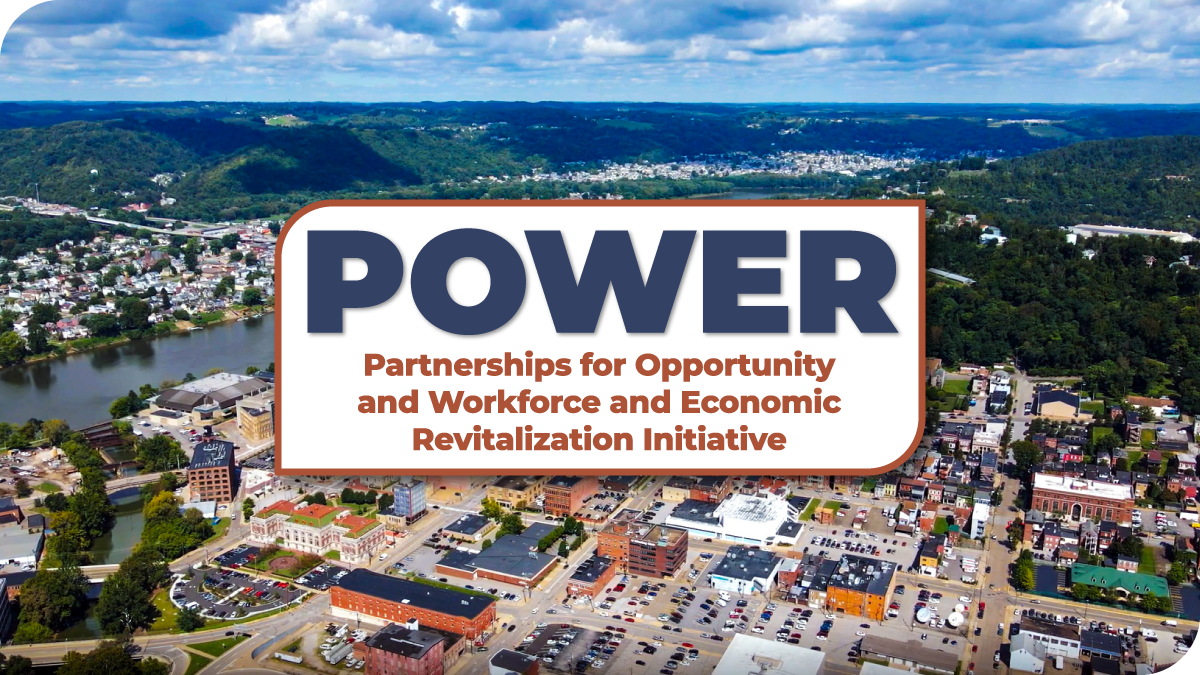 a aerial view of a city